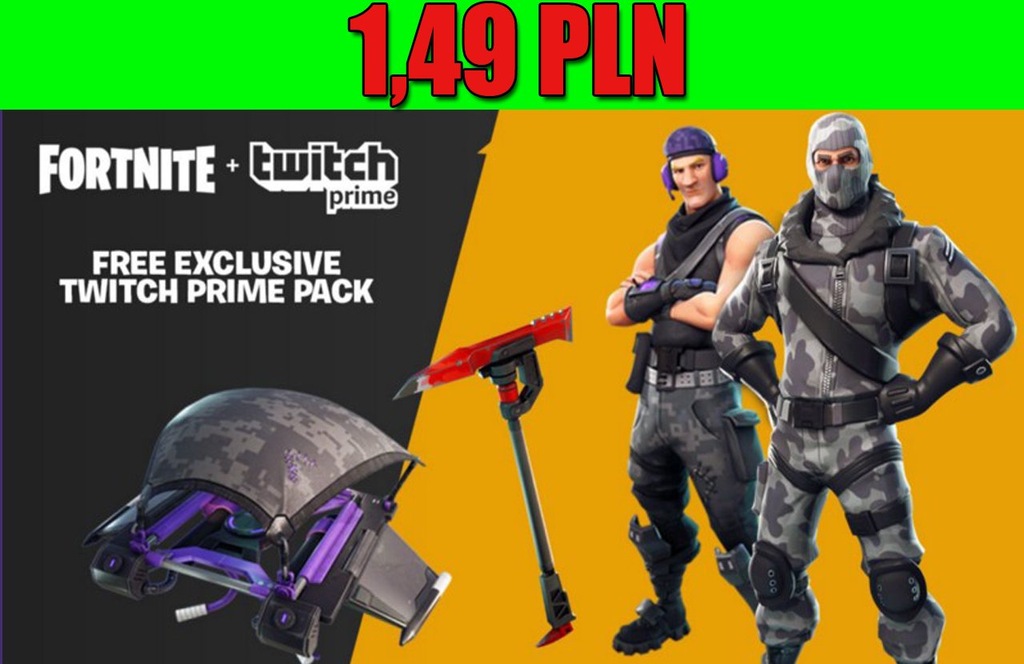 FORTNITE PRIME 2 SKINY/SKÓRKA 24/7 PC/PS4/XBOX - 7210592169 - oficjalne ...