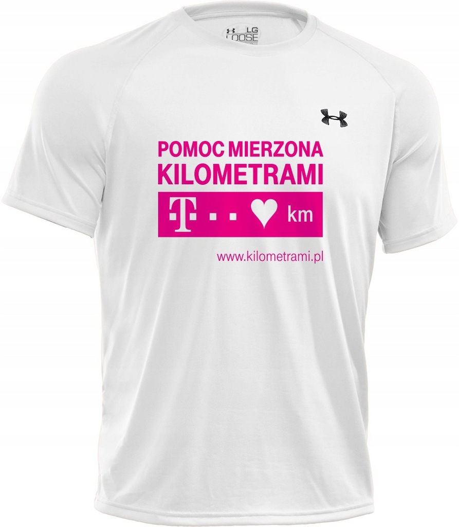 KOSZULKA do biegania POMOC MIERZONA KILOMETRAMI