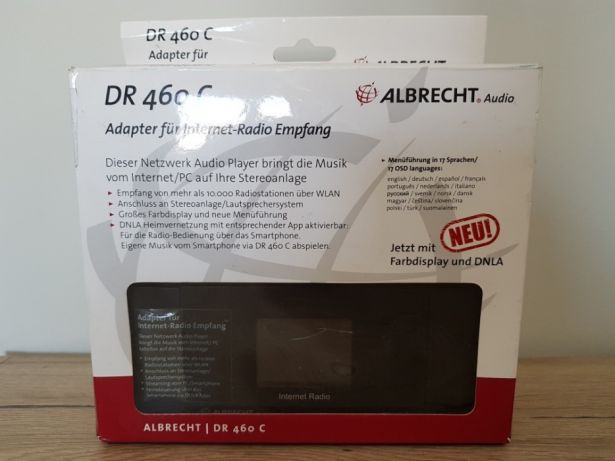 Albrecht DR 460-C Internet Radio-Adapter Internet Internetradio