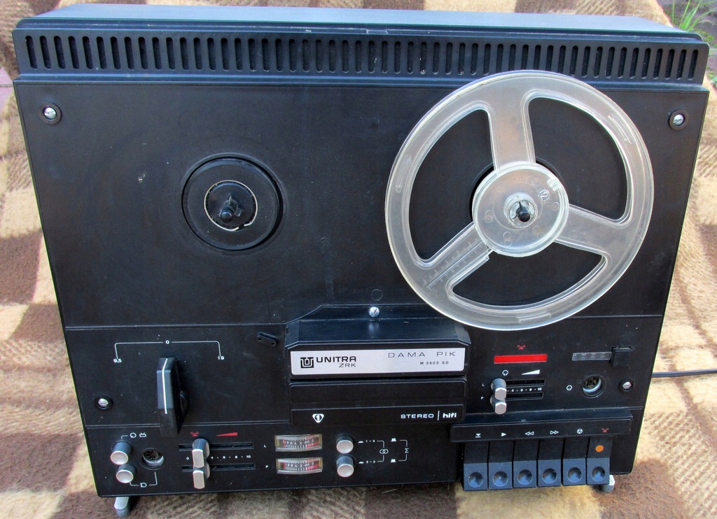 Magnetofon DAMA PIK M 2403 SD Unitra ZRK szpulowy