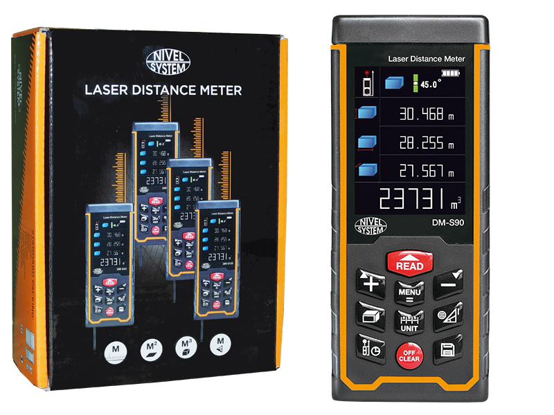 Dalmierz laserowy NivelSystem miara laserowaDM-S90