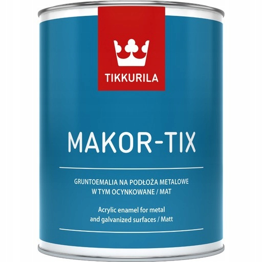 Farba ocynk Makor-tix Tikkurila WIŚNIA WIŚNIOWY 3L