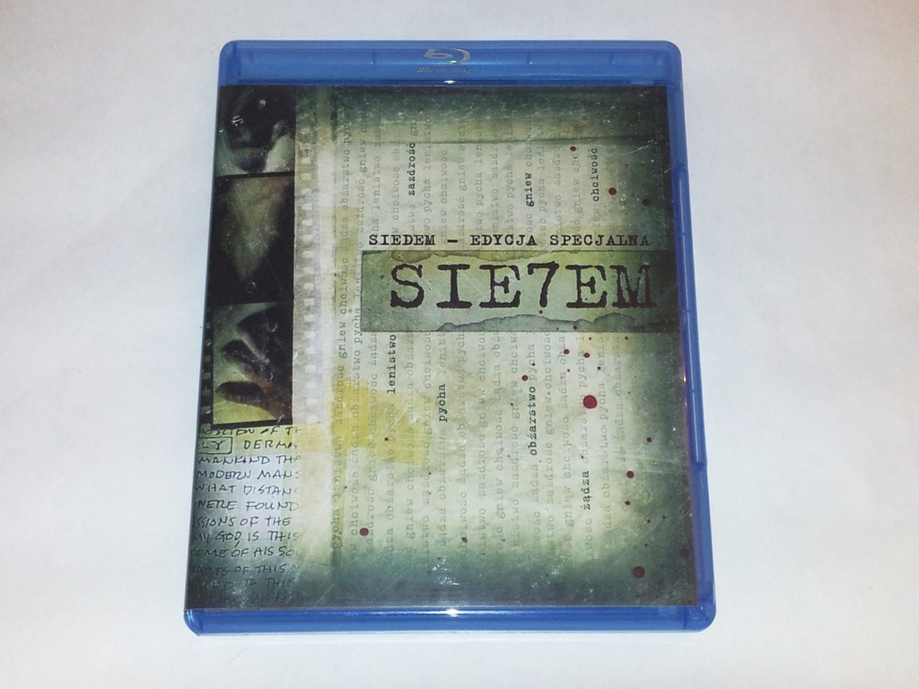 Siedem - Blu-Ray - Edycja Specjalna - PL - Lektor