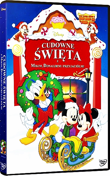 CUDOWNA GWIAZDKA Z MYSZKĄ MICKKEY,DONALDEM I PRZYJ