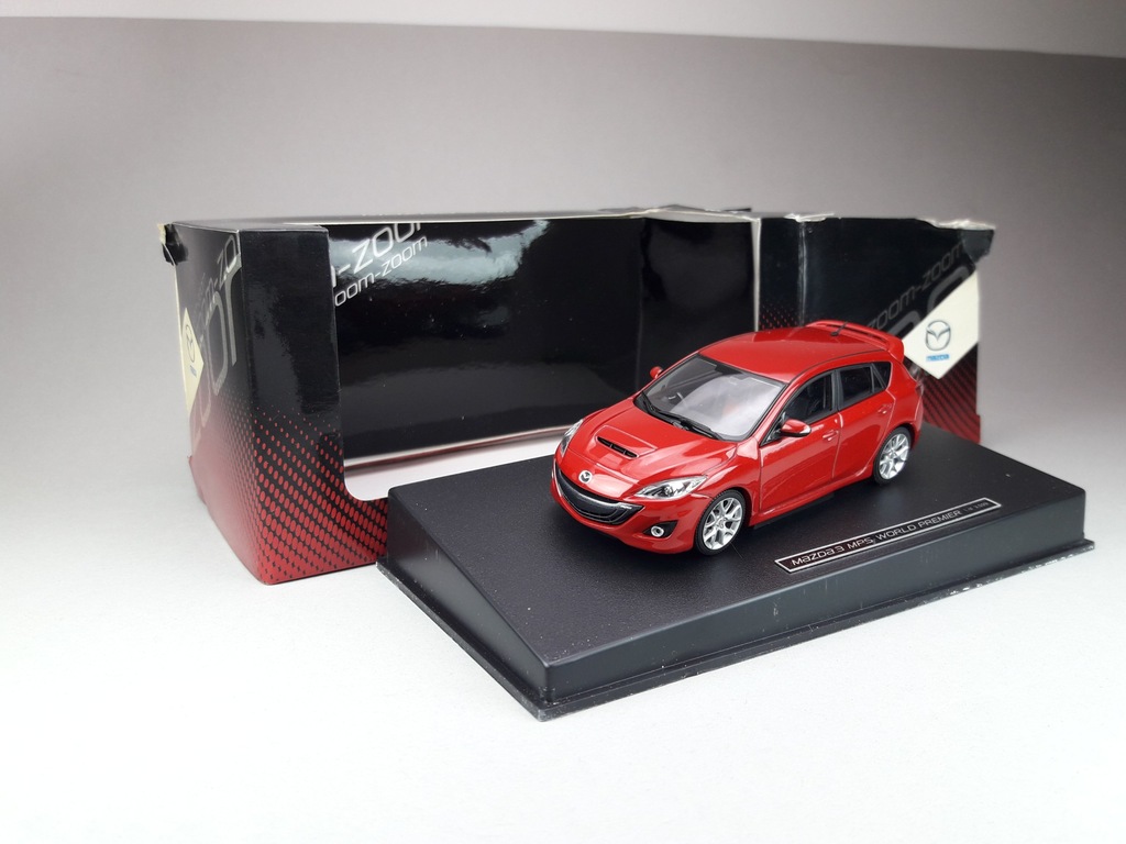 1:43 Mazda 3 MPS AUTOart - 7191741423 - oficjalne archiwum Allegro