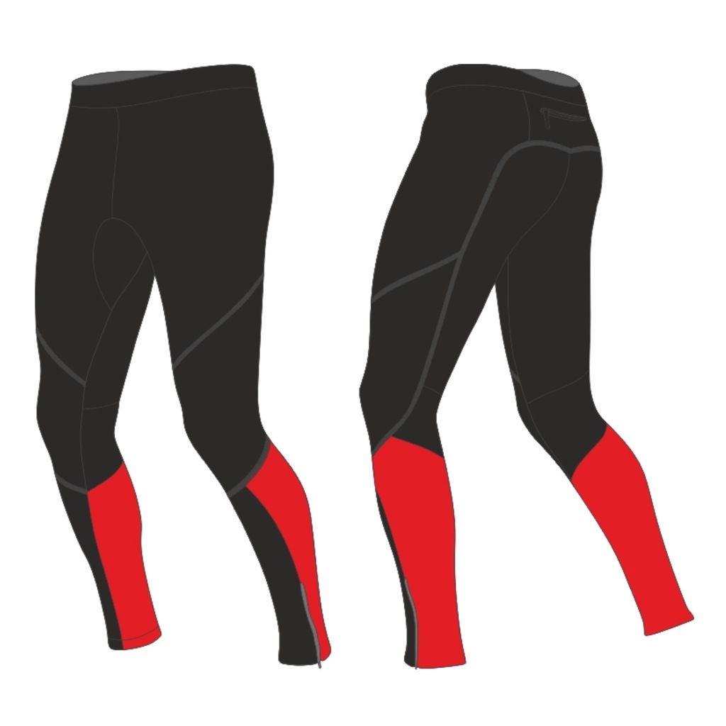 Legginsy do biegania męskie Endurance Zane Winter