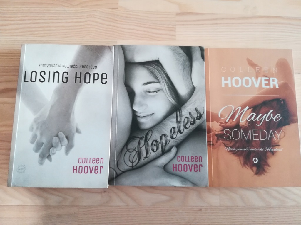 Colleen Hoover seria Hopeless + Maybe someday