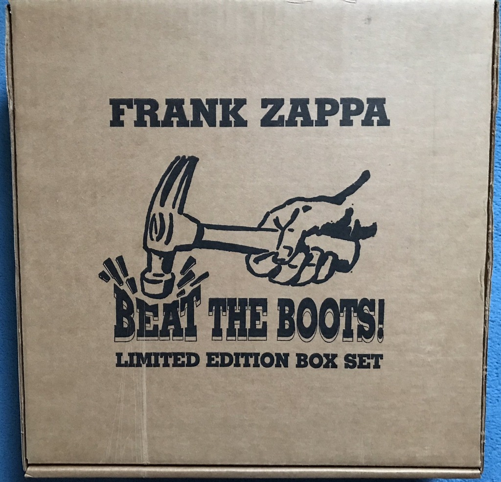 FRANK ZAPPA - BEAT THE BOOTS! -LIM.ED.BOX SET 10LP