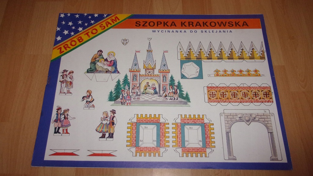 SZOPKA KRAKOWSKA - WYCINANKA - ADAM SŁODOWY