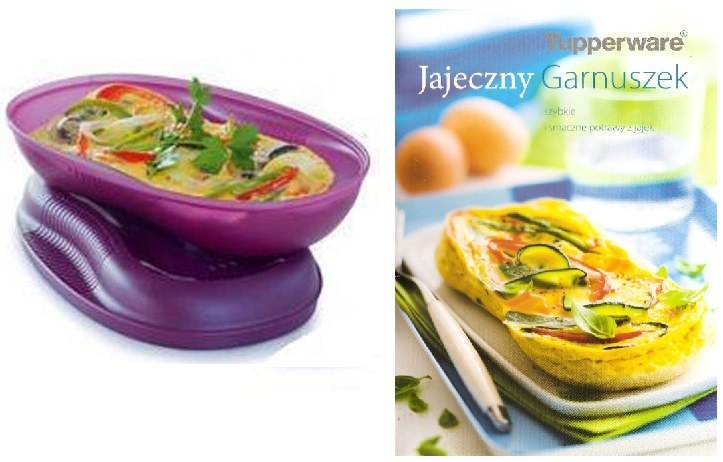 TUPPERWARE JAJECZNY GARNUSZEK+PRZEPISY