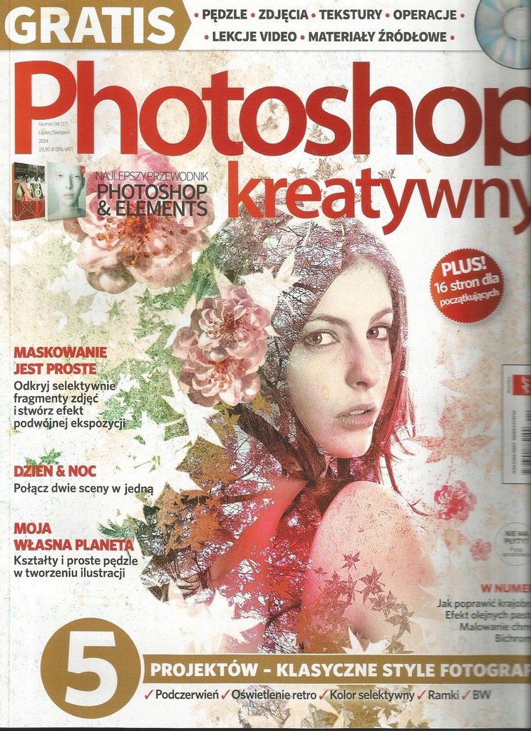Photoshop kreatywny nr 04/2014 + płyta CD