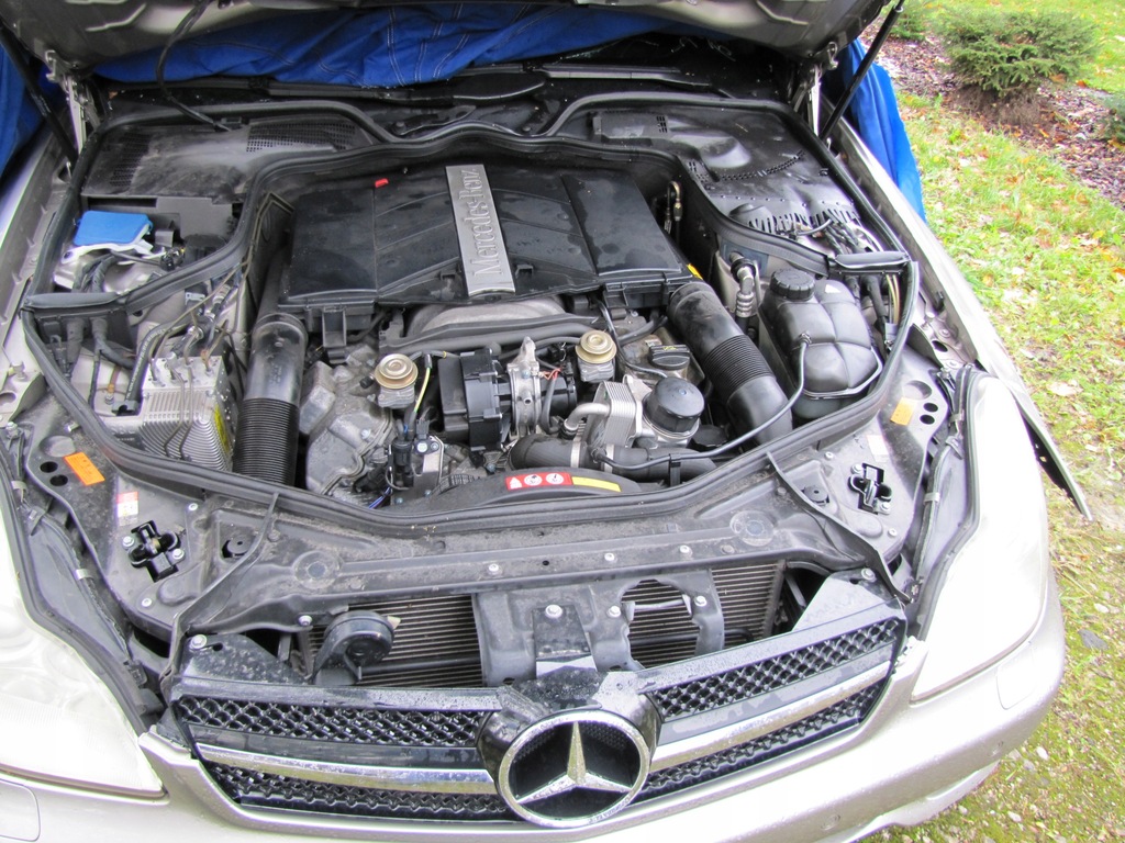 Mercedes CLS 500 SILNIK 5.0 V8 M113967 ze skrzynią