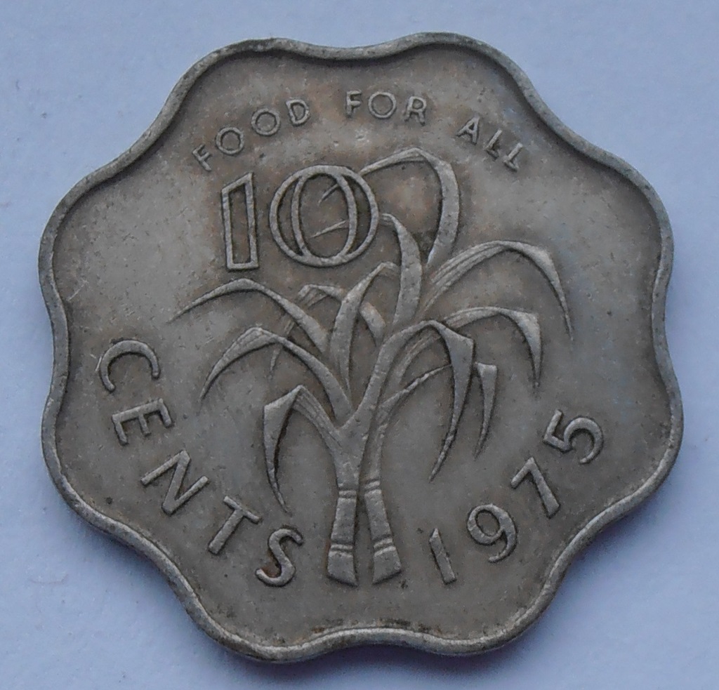 1975r. - Suazi - 10 Centów - FAO