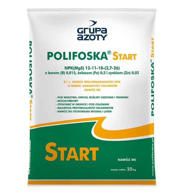 POLIFOSKA START 12-11-18 + MICRO 25KG BEZCHLORKOWY