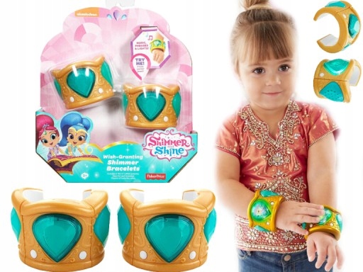 SHIMMER SHINE Bransoletka MAGICZNA Dźwięk Świeci