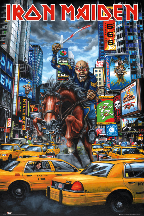 Iron Maiden - New York - plakat 61x91,5 cm
