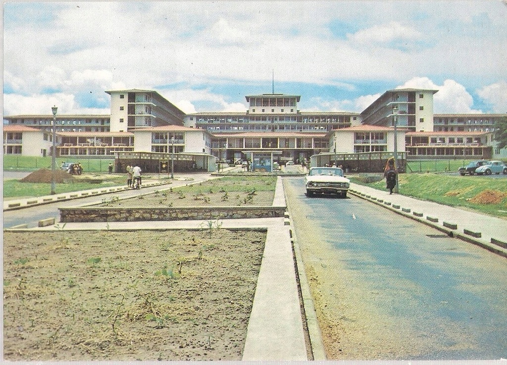 pocztówka IBADAN Uniwersytet szpital NIGERIA