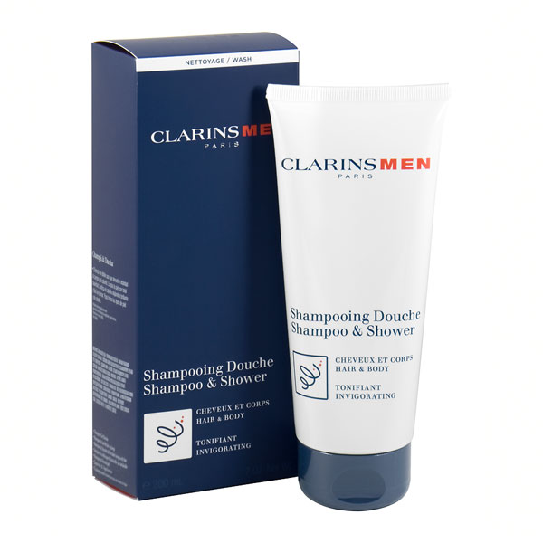 CLARINS MEN SHAMPOO AND SHOWER HAIR AND BODY 200ML