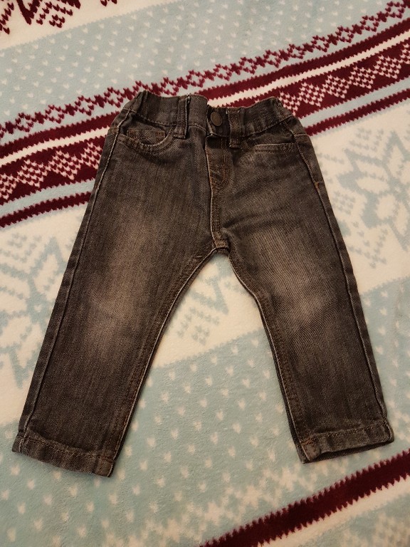Spodnie Jeans Rebel 9-12 m rurki