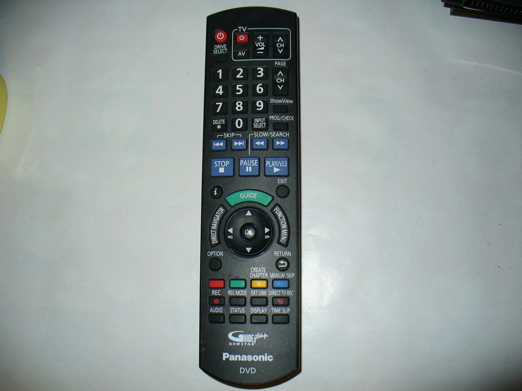 PANASONIC  GUIDE  PLUS GEMSTAR  DVD