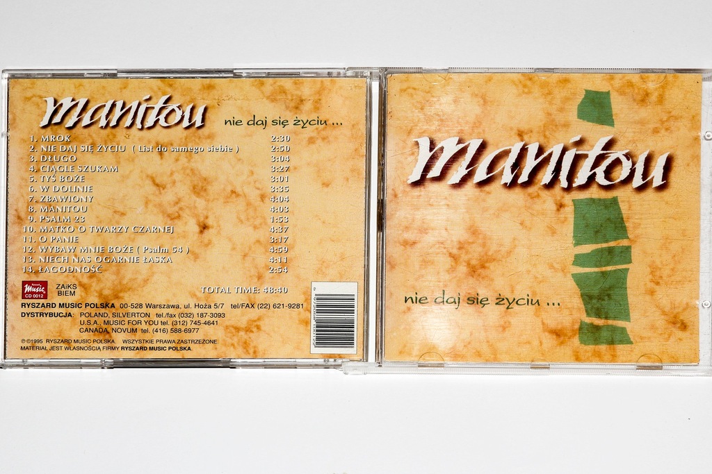 MANITOU = Nie Daj się Życiu... Ryszard Music 1995