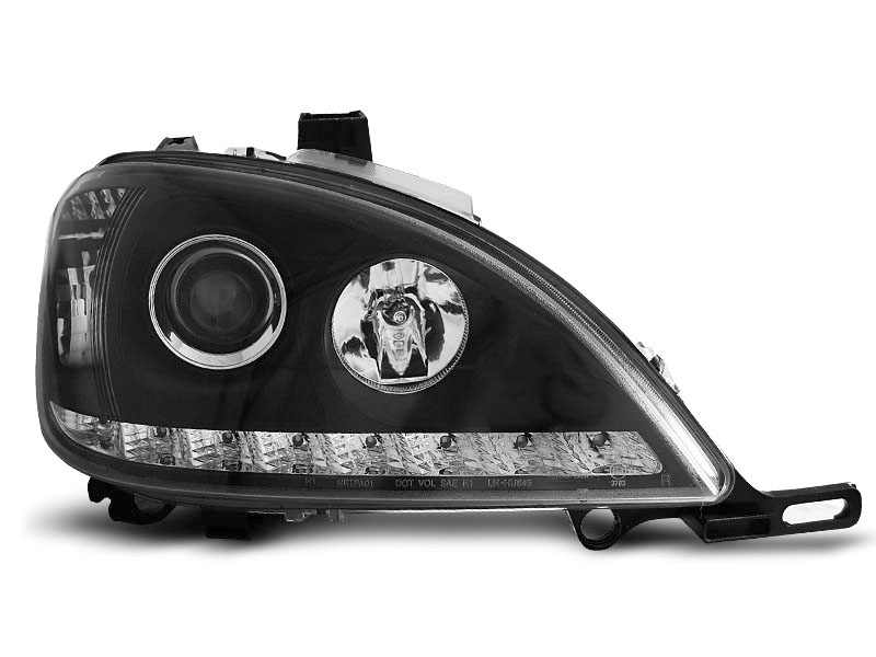 Lampy Mercedes W163 Ml 98-01 Daylight Black Led - 7295429540 - Oficjalne Archiwum Allegro
