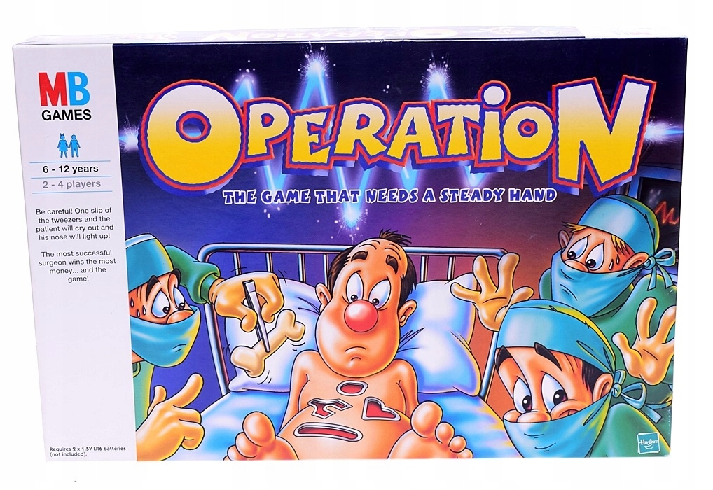 6319-5 MB GAMES OPERACJA... m#s GRA ZRECZNOSCIOWA