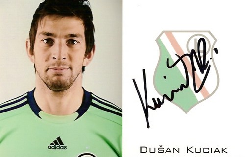 Autograf DUSAN KUCIAK! Lechia Gdańsk, Legia!