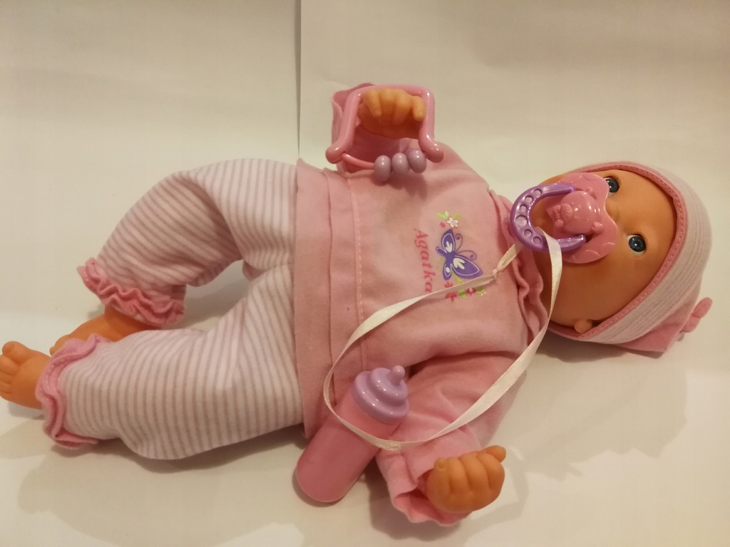 LALKA AGATKA BOBAS DZIDZIUŚ MIMIC BABY
