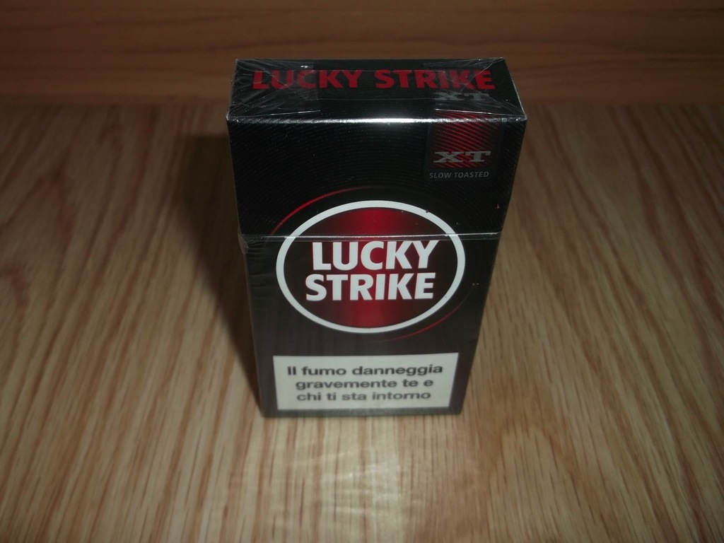 Papierosy LUCKY STRIKE XT - ITALY wąska paczka