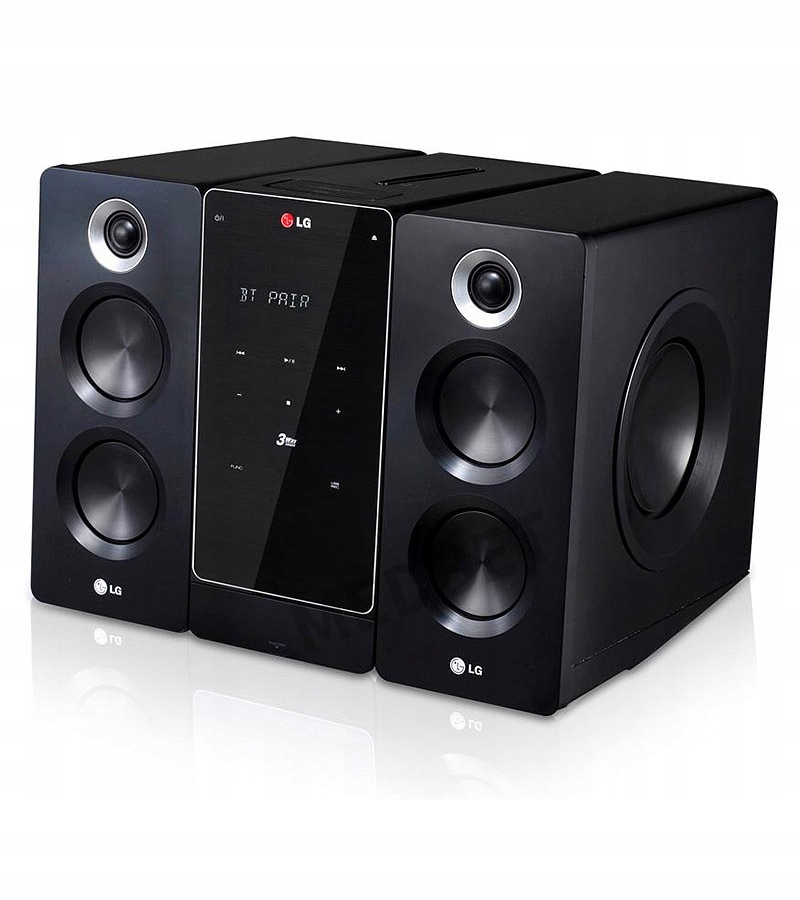 WIEŻA LG FA168 160W CD MP3 USB FM BLUETOOTH BUDZIK