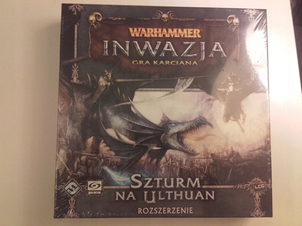 Warhammer Inwazja Szturm na ulthuan folia nowa