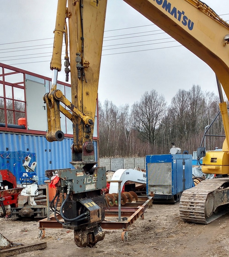 Używany wibromłot ICE 428 B na koparkę