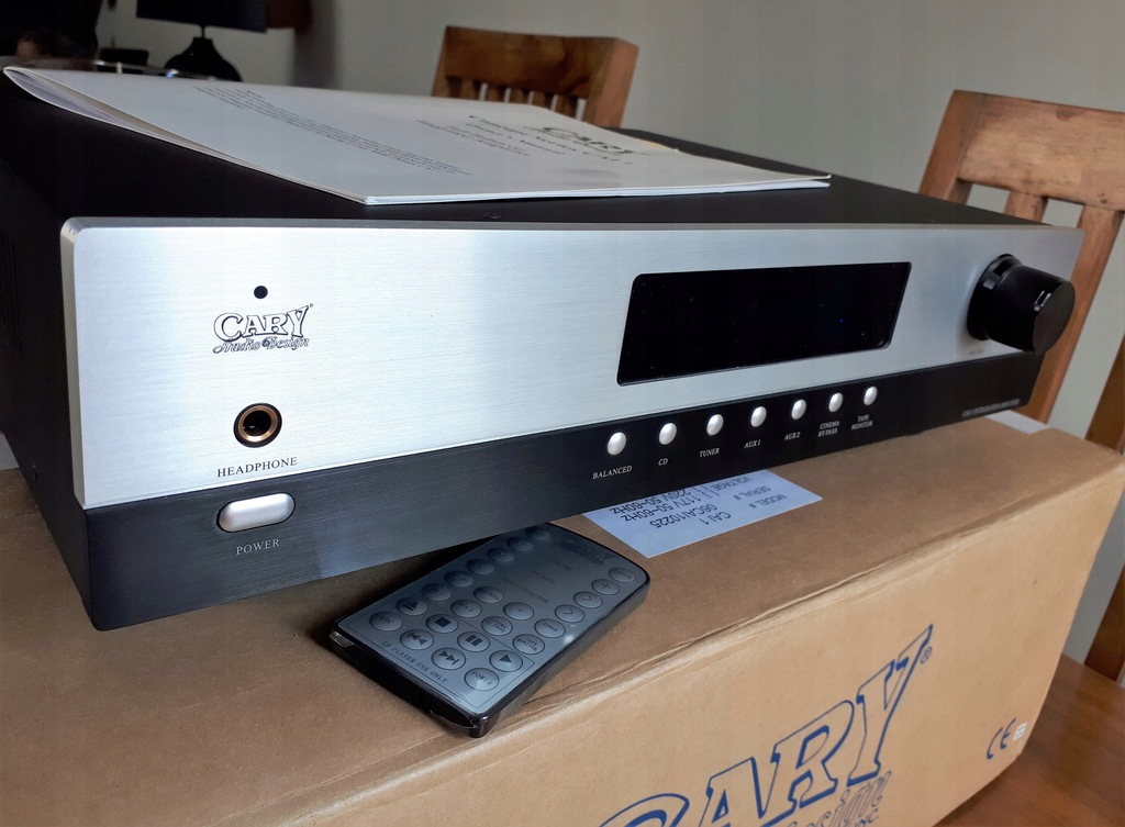 CARY Audio CAI-1 HI-END! 8000 zł! XLR! ICEPower!