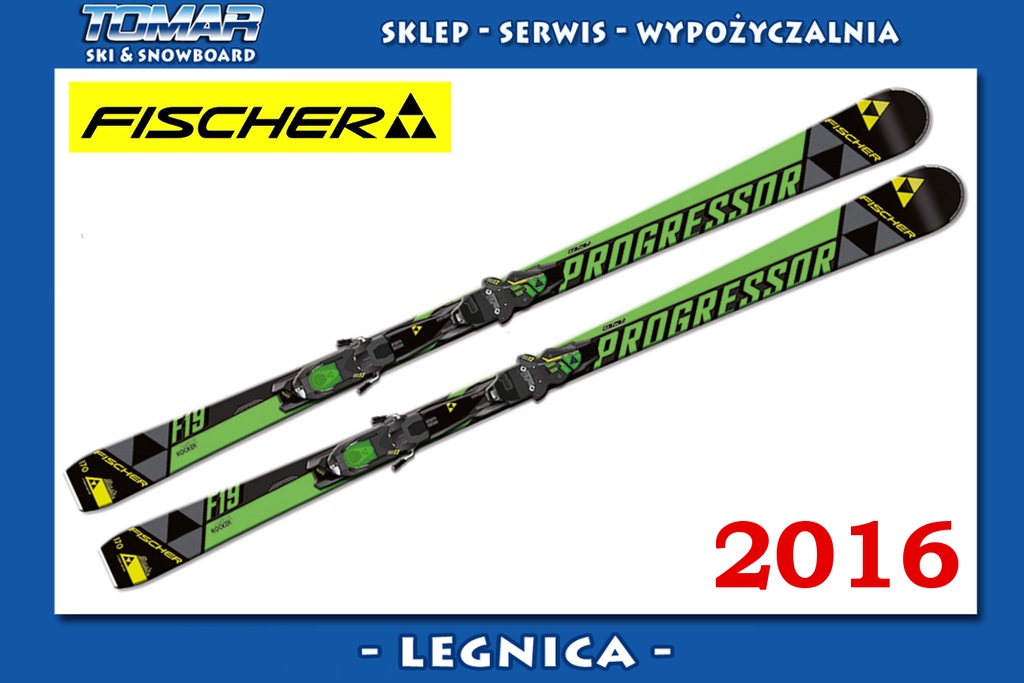 Nowe NARTY FISCHER PROGRESSOR F19 177cm 2016