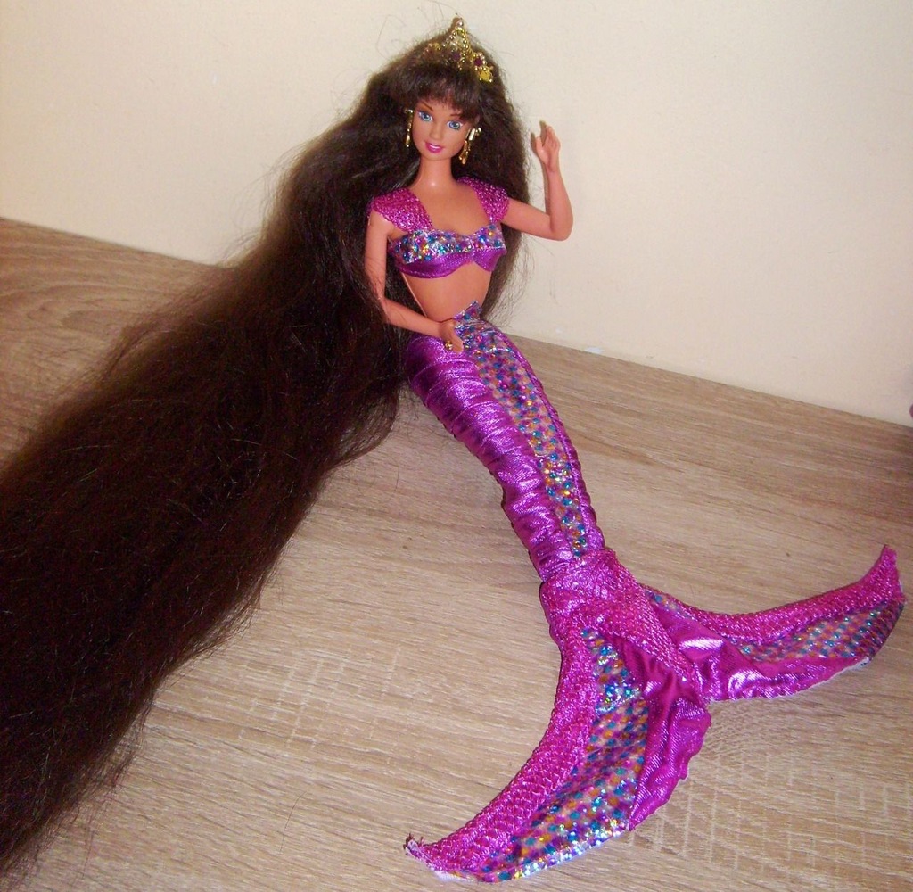 JEWEL HAIR on sale MERMAID TERESA BARBIE 1995