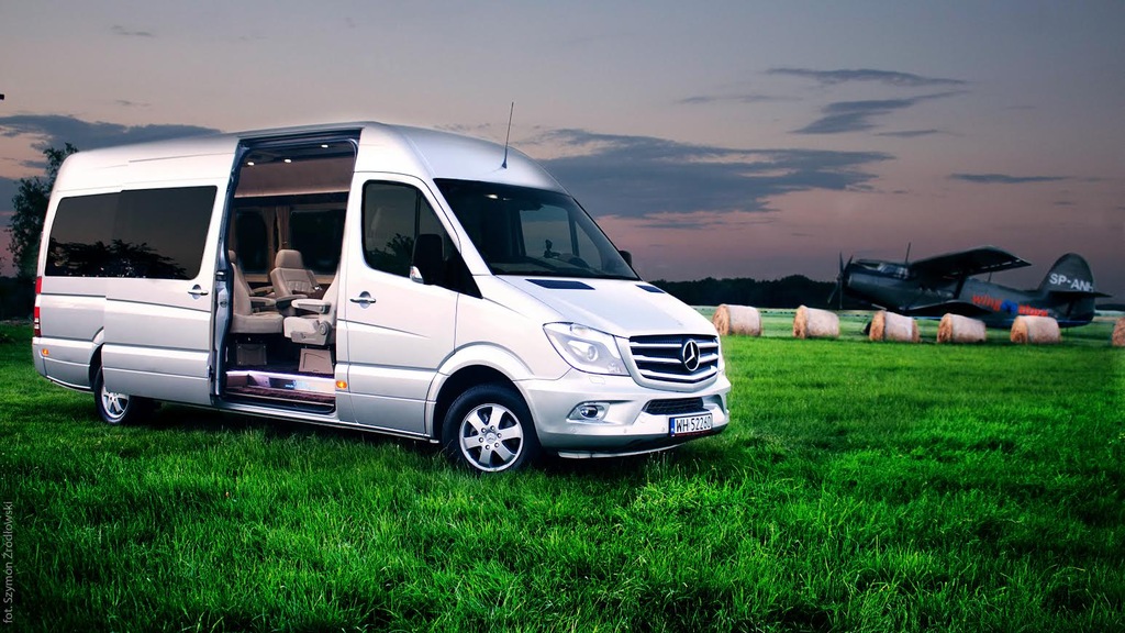 Wynajem auta premium busa luksusowego z kierowcą