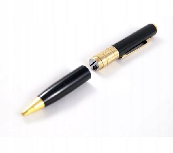 Długopis z kamerą Xblitz DX1 (czarno-złoty)