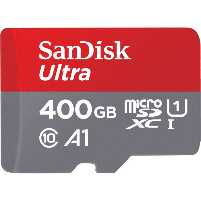 SANDISK ULTRA ANDROID micro SDXC 400 GB 100MBs A1