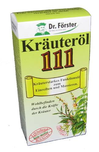 Olejek ziołowy 111 Krauterol z Niemiec DR FORSTER