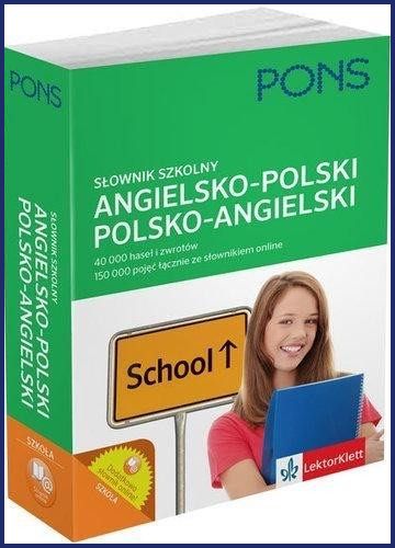 Słownik szkolny angielsko-polski, polsko-angielski