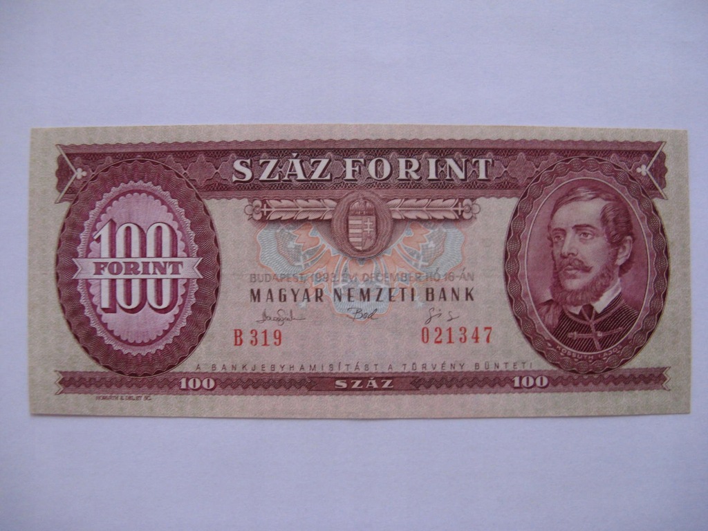 Węgry - 100 Forint - 1993 - P171