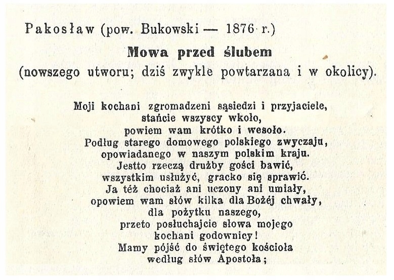 PAKOSŁAW - ŚLUB WESELE - CHALIN k. SIERAKÓW