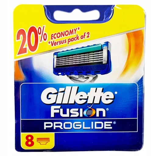 Gillette fusion ProGlide ostrza 8 szt 5 ostrzy