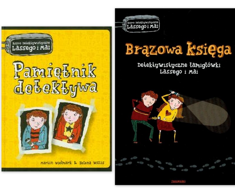 DETEKTYW Brązowa księga + PAMIĘTNIK DETEKTYWA