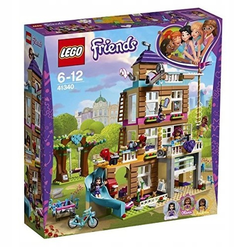 LEGO FRIENDS KLOCKI LEGO DOM STRAŻY POŻARNEJ