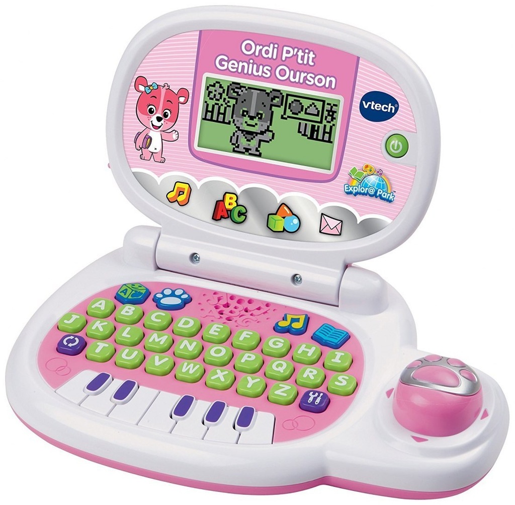 VTECH 139555 EDUKACYJNY KOMPUTEREK LAPTOP GENIUS - 7535536824 ...