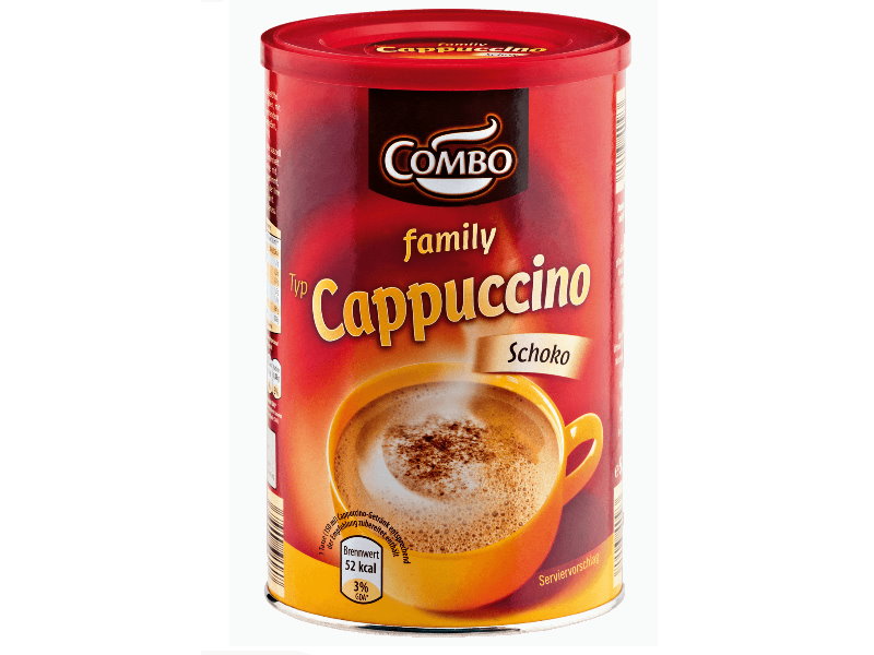 COMBO FAMILY CAPPUCCINO CZEKOLADOWE 500 Z NIEMIEC