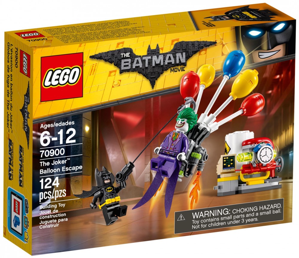 LEGO BATMAN MOVIE 70900 UCIECZKA JOKERA + 2 KATALO - 7187719463 ...