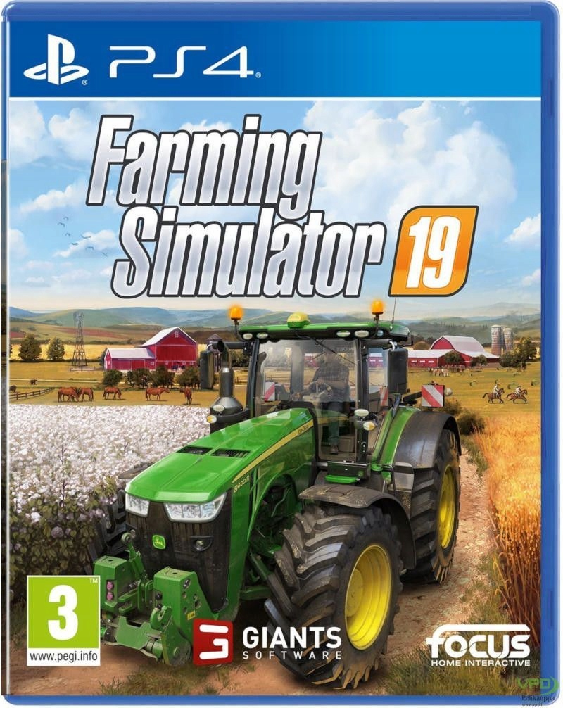 FARMING SIMULATOR 19 PL PS4 / SYMULATOR FARMY /